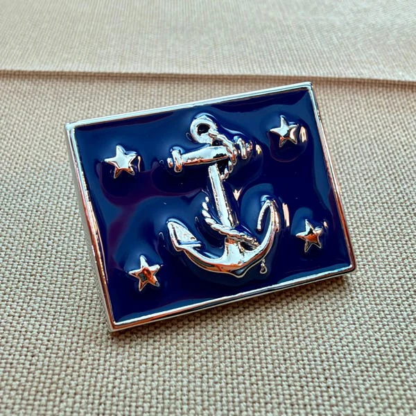 Secretary of the Navy Flag design Lapel pin