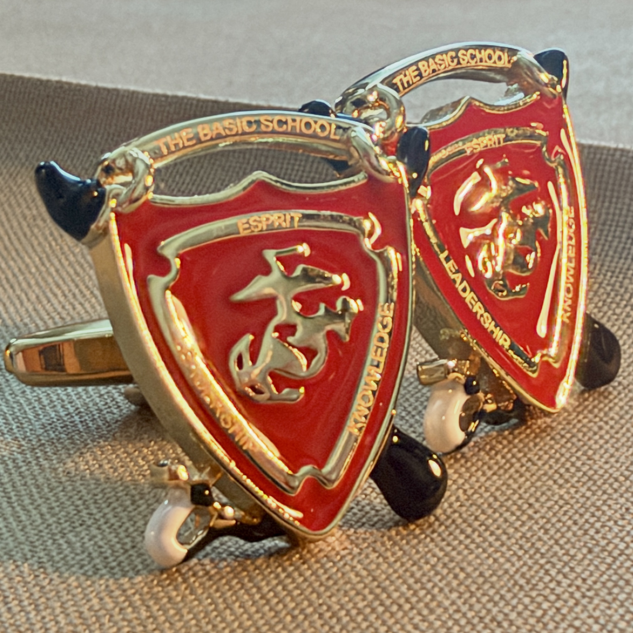 The Basic School (TBS) Gold-tone Cufflinks